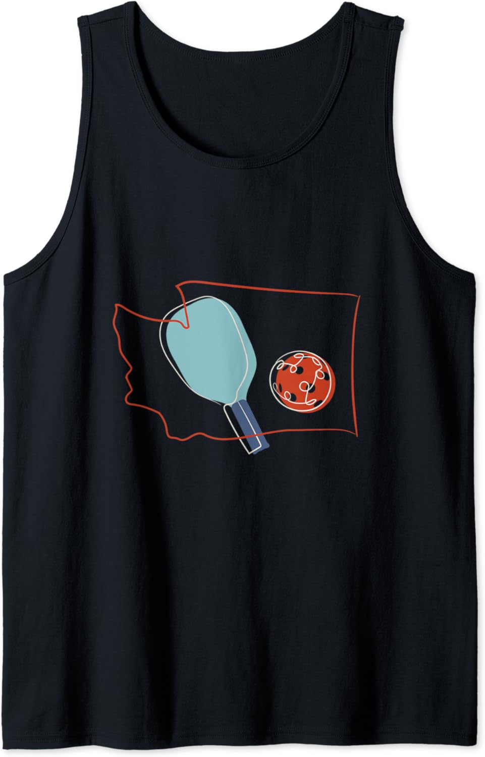 Washington Pickleball Player, Pickleball Sport Tank Top